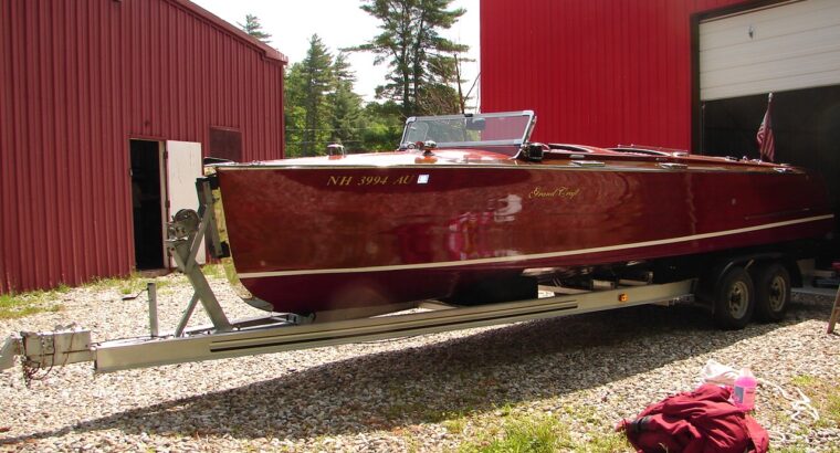 1983 27ft Grandcraft roosevelt triple cockpit
