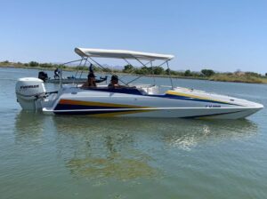 1999 MAGIC DECK BOAT 24’