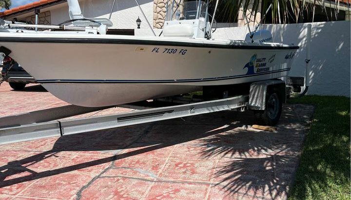 1988 Angler 18 ft
