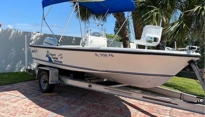 1988 Angler 18 ft
