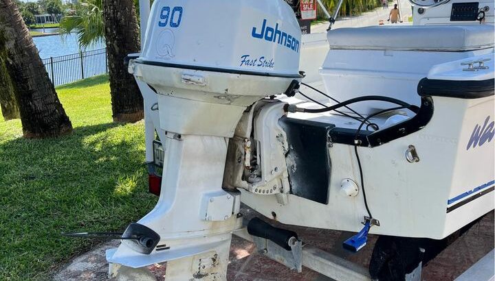 1988 Angler 18 ft