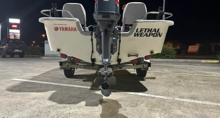 1998 Haines Hunter seaquell 460 open