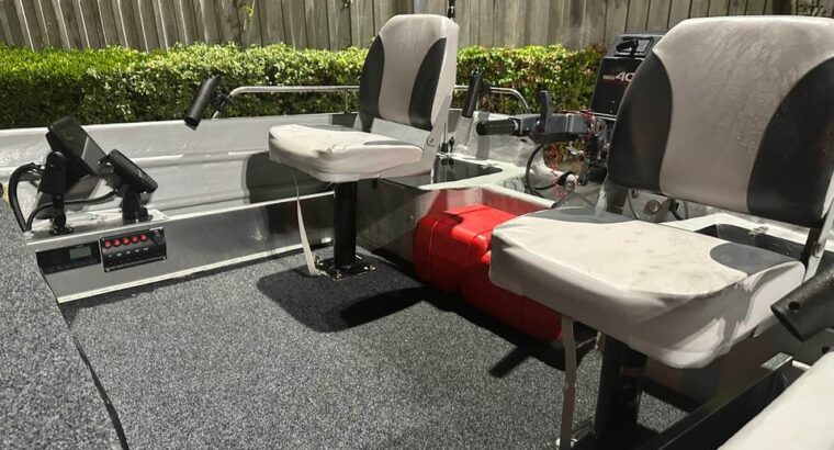 1998 Haines Hunter seaquell 460 open